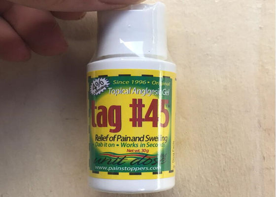 Trung Quốc TAG # 45 Gel gây tê tại chỗ Lông mày Ủ tê Giữa đường Xăm Xăm Xuyên Waxing nhà cung cấp
