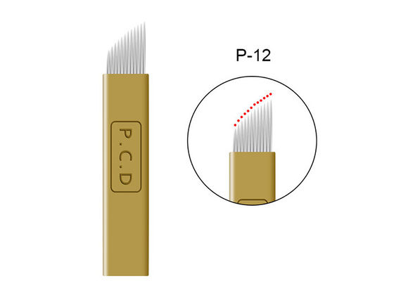 Trung Quốc PCD Eyebrow 12 Pins Định hình Kim trang điểm vĩnh viễn nhà cung cấp