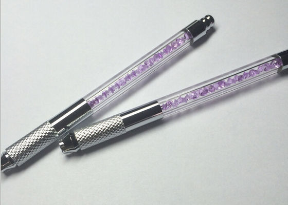 Trung Quốc Mới nhất Màu hồng pha lê Hướng dẫn sử dụng bút xăm vĩnh viễn Bút lông mày Thủ công nhà cung cấp