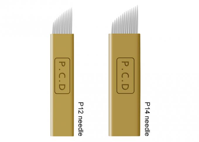 PCD Eyebrow 12 Pins Định hình Kim trang điểm vĩnh viễn 0