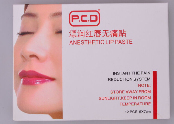 Kem bôi tê dán hình xăm an toàn PCD Anesthetic Lip Paste 0