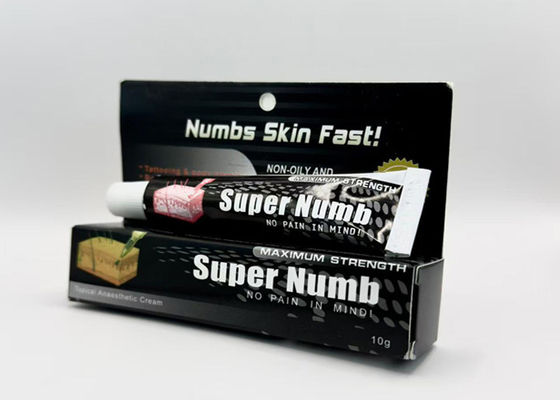 Trung Quốc 10G trang điểm vĩnh viễn Super Numb Tattoo Kem gây tê cho lông mày / môi / mắt nhà cung cấp