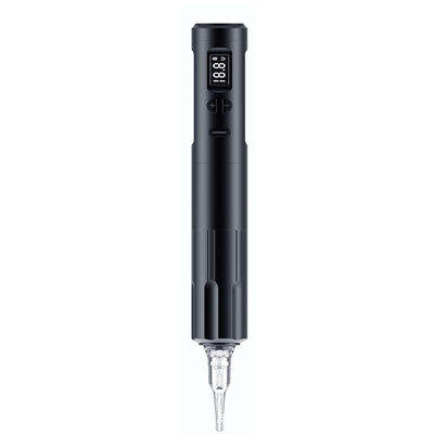 Trung Quốc Máy xăm không dây Dermografo Máy xăm điện không dây Máy trang điểm vĩnh cửu nhôm 2 đầu pin RCA Connector Model nhà cung cấp
