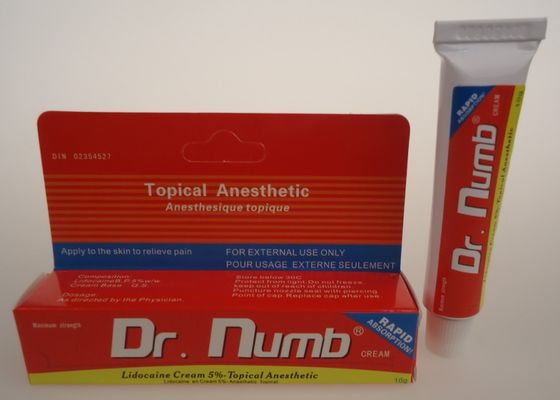 5% PMU Tiến sĩ Numb giảm đau Đau mặt nạ hình xăm kem gây mê nhà cung cấp