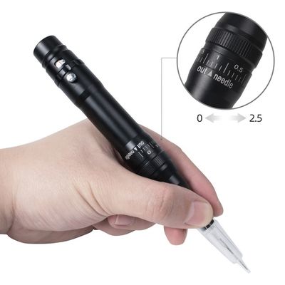 Máy máy hình xăm súng không dây phổ biến Chiều dài 136 * 20mm Microblading Máy PMU không dây cho lông mày nhà cung cấp