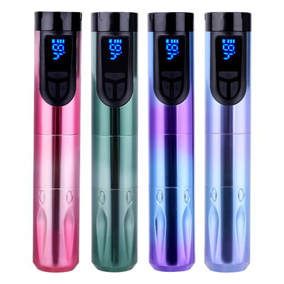 Máy xăm không dây với màn hình LCD và pin thay thế Thiết kế nhôm máy bay nhà cung cấp