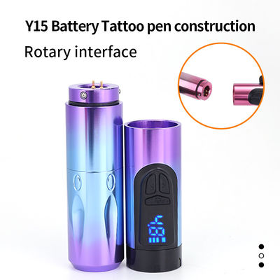 Máy xăm không dây với màn hình LCD và pin thay thế Thiết kế nhôm máy bay nhà cung cấp
