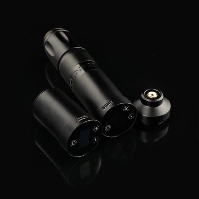 Thép không gỉ 1800mAh NARW Máy xăm không dây 1-OLED Hiển thị màn hình cảm ứng Pin súng xăm xoay bút xăm bằng điện RCA nhà cung cấp