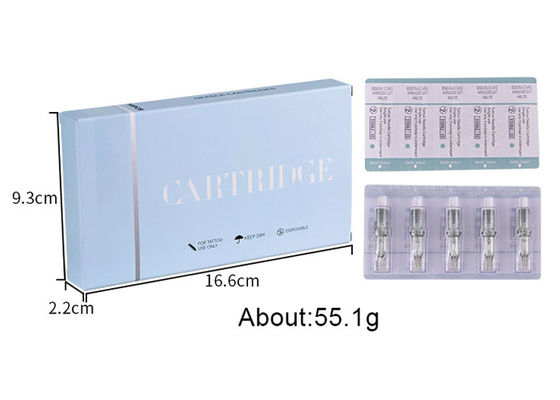 Kim xăm thẩm mỹ bán vĩnh viễn bằng thép không gỉ màu xanh lá nhà cung cấp