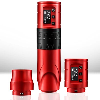 INKONE Thương Hiệu Stroke 2.4-4.2mm Máy xăm động cơ Coreless Bút xăm không dây nhà cung cấp