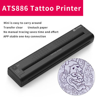 12000mAh Mini Tattoo Stencil Printer Máy photocopy nhiệt Máy in chuyển đổi không dây Máy in hình xăm Máy in hình xăm nhà cung cấp