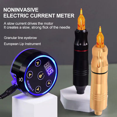 Máy xăm xoay được thiết lập với nguồn cung cấp điện Aurora II nhà cung cấp