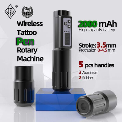 Electric LCD Display 2000mAh Battery Tattoo Gun RCA Wireless Rotary Tattoo Machine Pen Kit  for Tattoo Artist nhà cung cấp