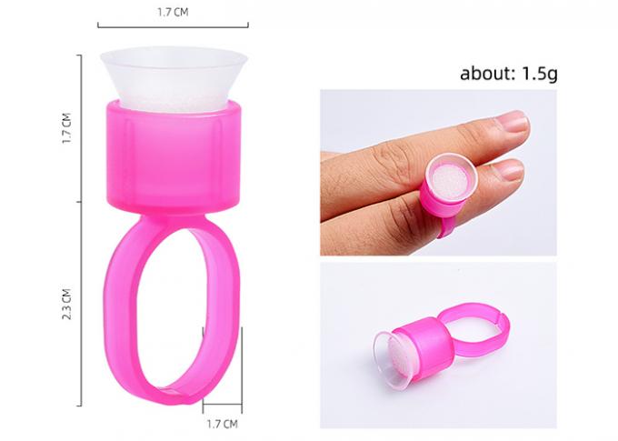 Dụng cụ trang điểm hình xăm vĩnh viễn Nguồn cung cấp vòng giữ bột màu dùng một lần 1