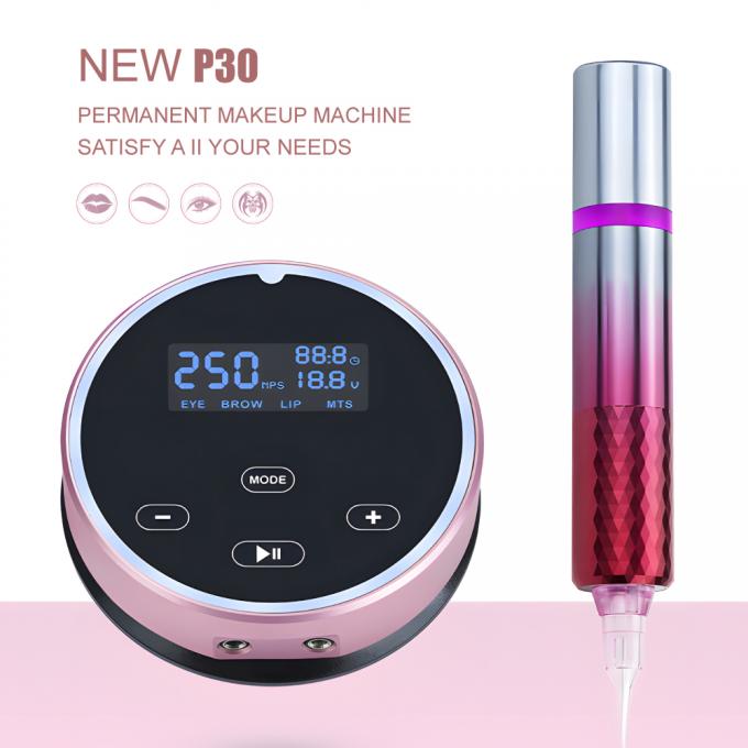 Máy Microblading Lưỡi ngực phổ quát mạnh mẽ Máy trang điểm vĩnh viễn điện với bảng điều khiển màn hình cảm ứng và máy quay 0