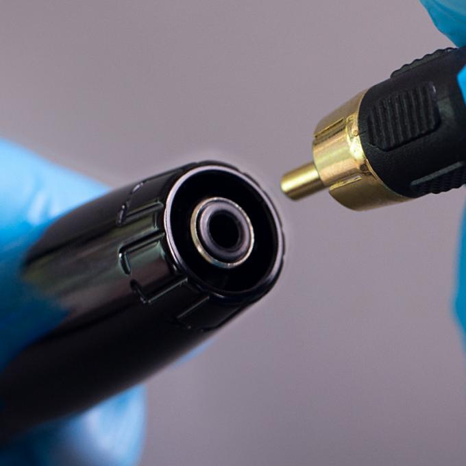 M&aacute;y in h&igrave;nh xăm da mặt bằng m&ocirc;i điện tử Xương mỹ Permanent Make up Brow Tattoo Pen với giao diện RCA v&agrave; tốc độ Max.10000 RPM 2