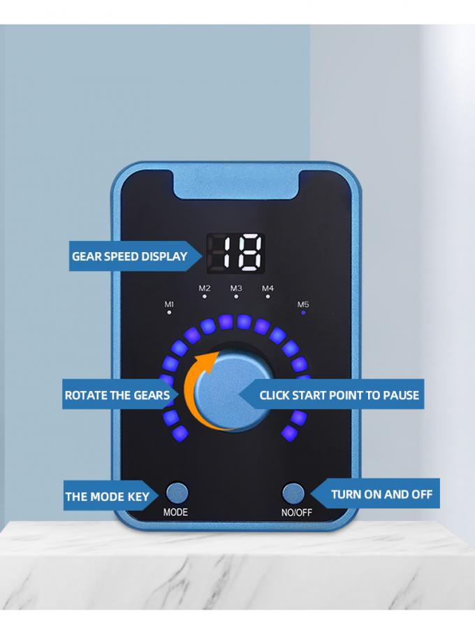 Thiết bị vi sắc tố da đầu SMP loại s&uacute;ng điện với trang điểm vĩnh viễn v&agrave; M&aacute;y xăm động cơ Thụy Sĩ m&agrave;u xanh đen 6