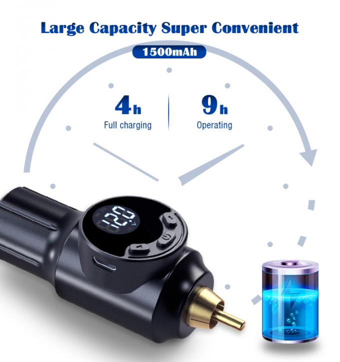 67g Điện không dây cho hình xăm Hiệu suất vượt trội cho các nghệ sĩ chuyên nghiệp 0