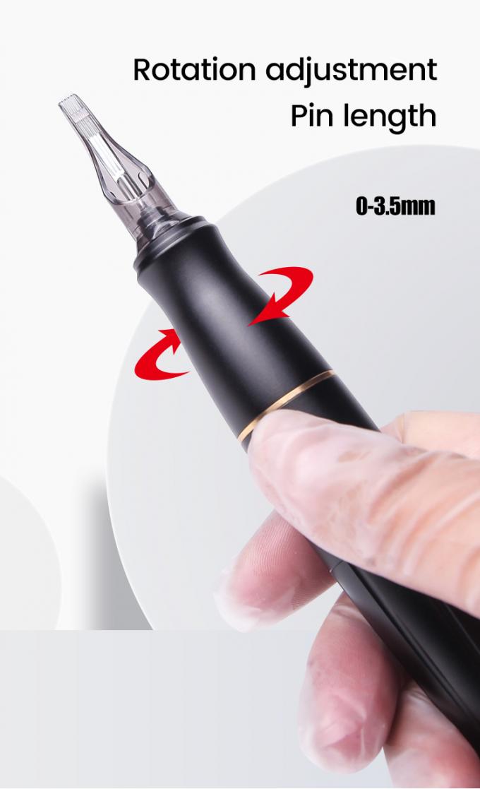 Coreless Motor Stainless Steel Red Microblading Eyebrow Lips Eyeliner Tên xăm 1