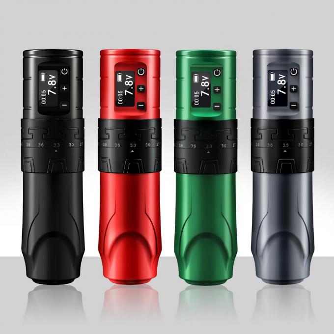 INKONE Thương Hiệu Stroke 2.4-4.2mm M&aacute;y xăm động cơ Coreless B&uacute;t xăm kh&ocirc;ng d&acirc;y 0