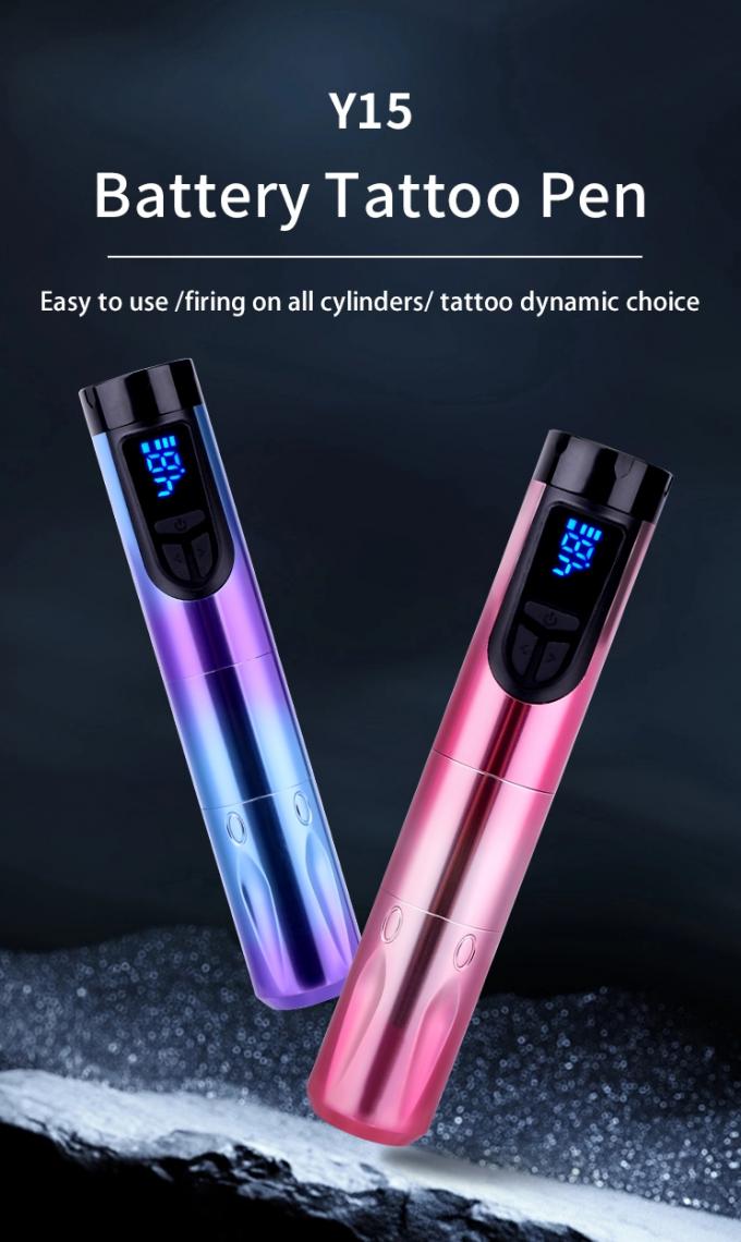 Y15 1200mAh Kh&ocirc;ng d&acirc;y quay m&aacute;y xăm b&uacute;t h&igrave;nh xăm s&uacute;ng loại sản phẩm 0