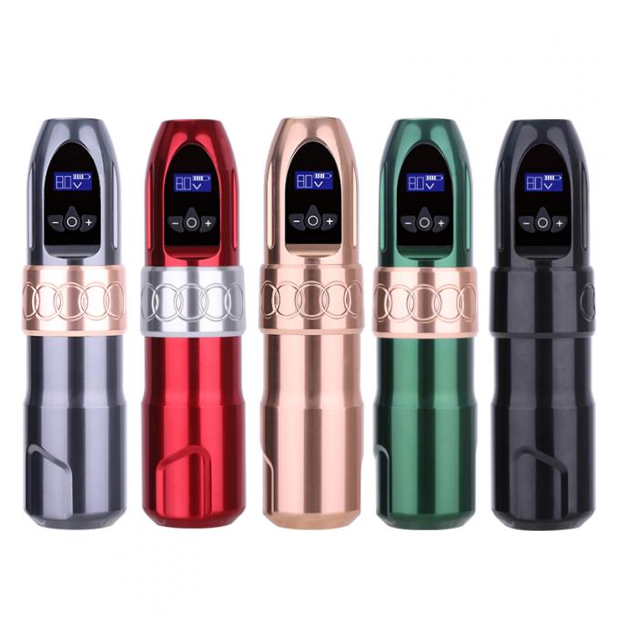 Máy xăm xoay được thiết lập với nguồn cung cấp điện Aurora II 0