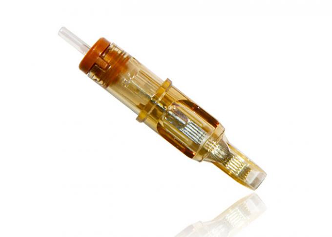 20Pcs / hộp hộp màu vàng hình xăm lông mày kim trang điểm vĩnh viễn 3