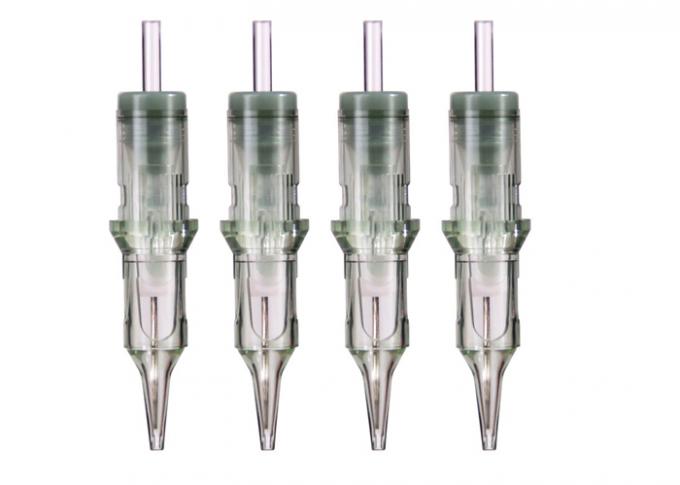 Kim xăm thẩm mỹ bán vĩnh viễn bằng thép không gỉ màu xanh lá 5