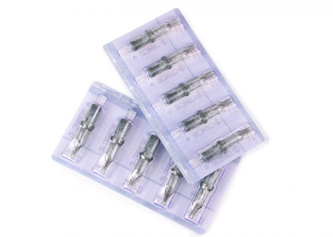 Kim xăm thẩm mỹ bán vĩnh viễn bằng thép không gỉ màu xanh lá 1